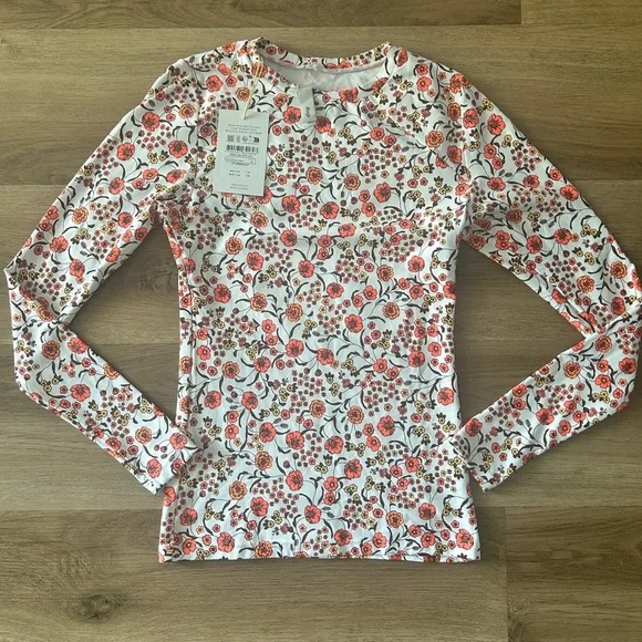 Maaji Floral Long Sleeve Rash Guard – Women’s Size M – NWT - Picture 2 of 8